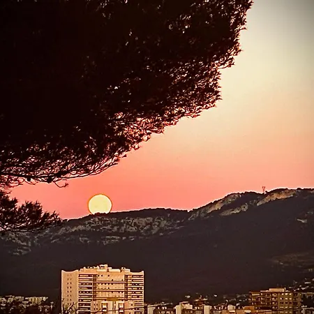 Quiet, Sea View Terrace, Parking, Air Conditioning, Beach, X6 Appartement