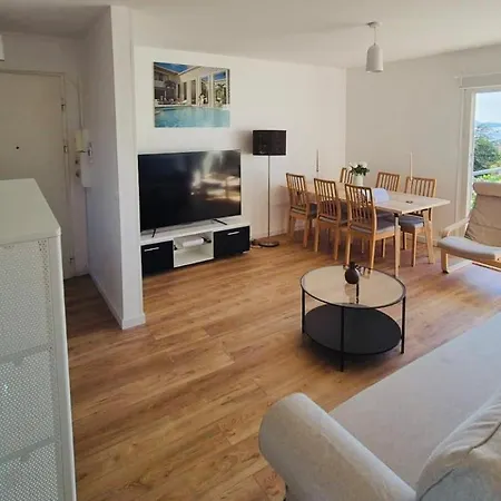 Quiet, Sea View Terrace, Parking, Air Conditioning, Beach, X6 Appartement Toulon